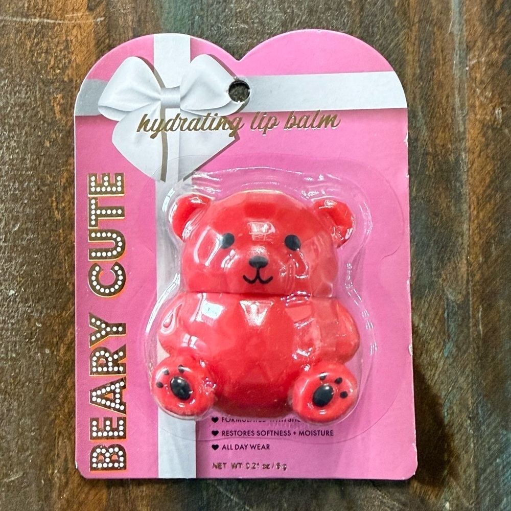 Ⓜ️Bear Shaped Lip Balm